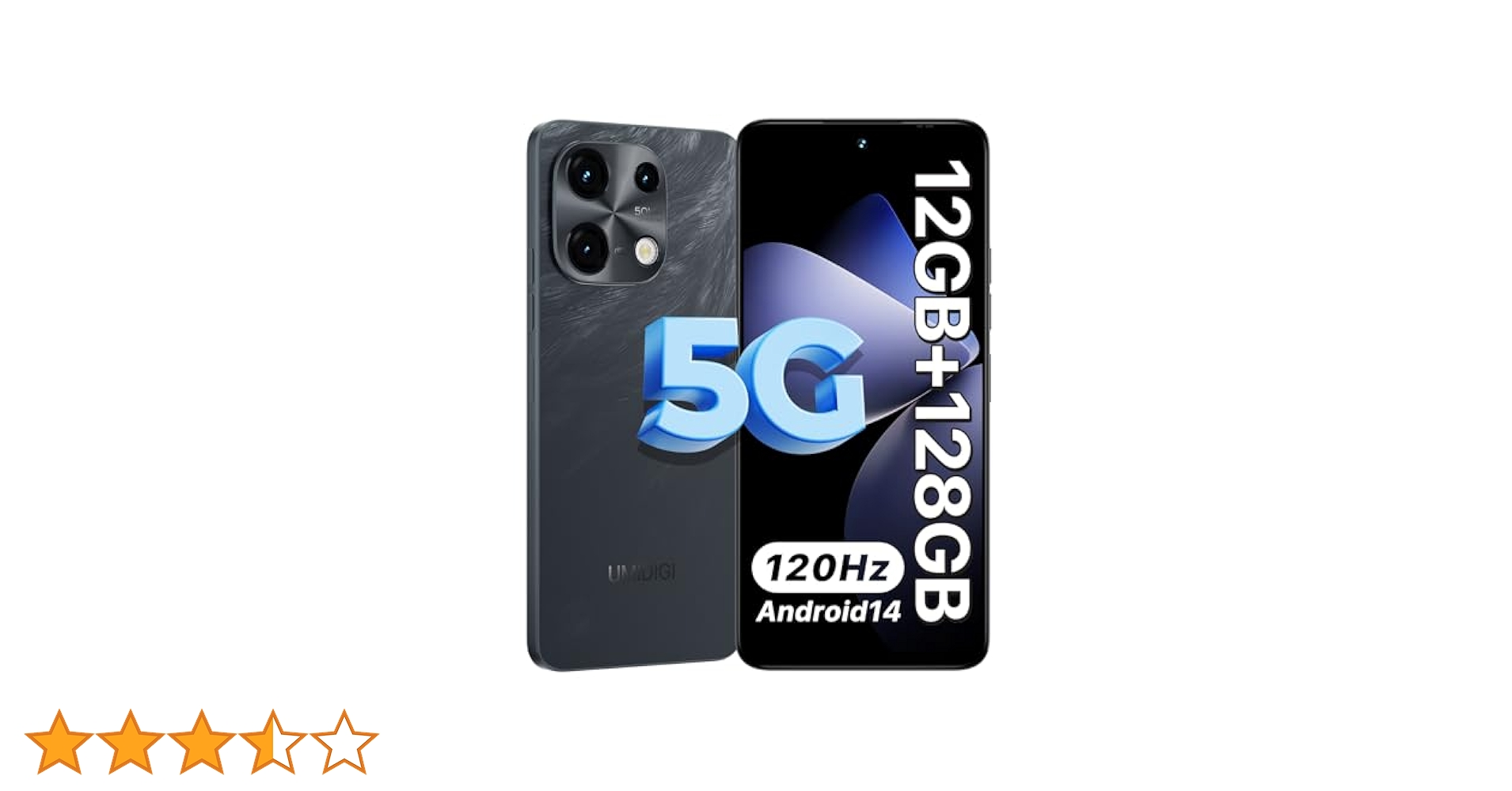 Amazon | UMIDIGI Note 100 5G simフリー スマホ 本体 12GB RAM+